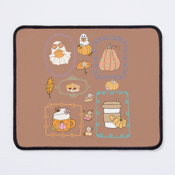 Item preview, Pumpkin Spice Autumn Cottagecore doodle set designed and sold by BritishDelights.