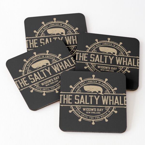 Item preview, The Salty Whale of Widow's Bay Vintage Seafood Restaurant designed and sold by SavannahCampbel.