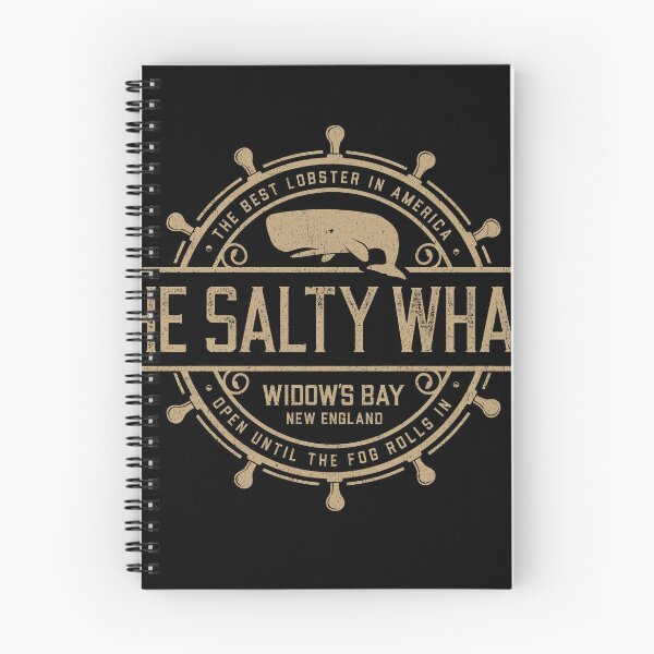 Item preview, The Salty Whale of Widow's Bay Vintage Seafood Restaurant designed and sold by SavannahCampbel.