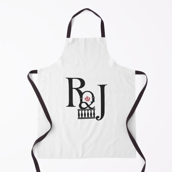 Item preview, Romeo and Juliet R&J Monogram Rose Balcony Art designed and sold by Fenay Designs.
