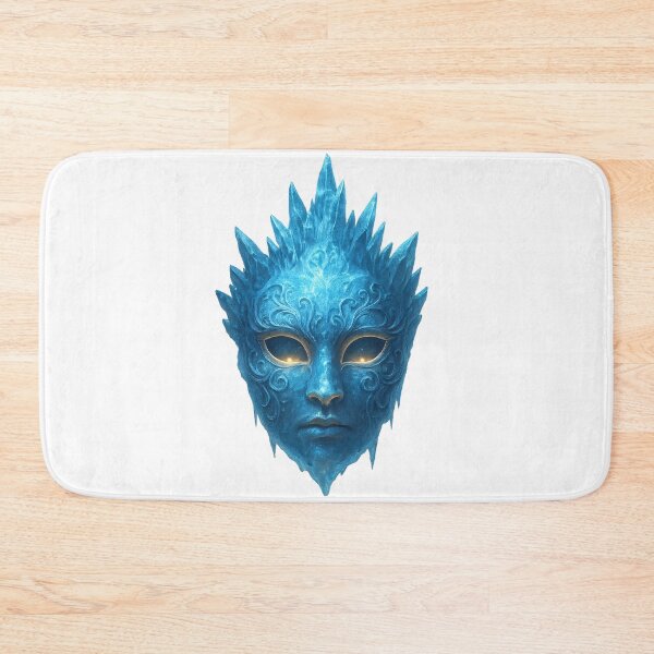 Item preview, Ice Spirit Mask – Fantasy Blue Face Art designed and sold by Yomere.