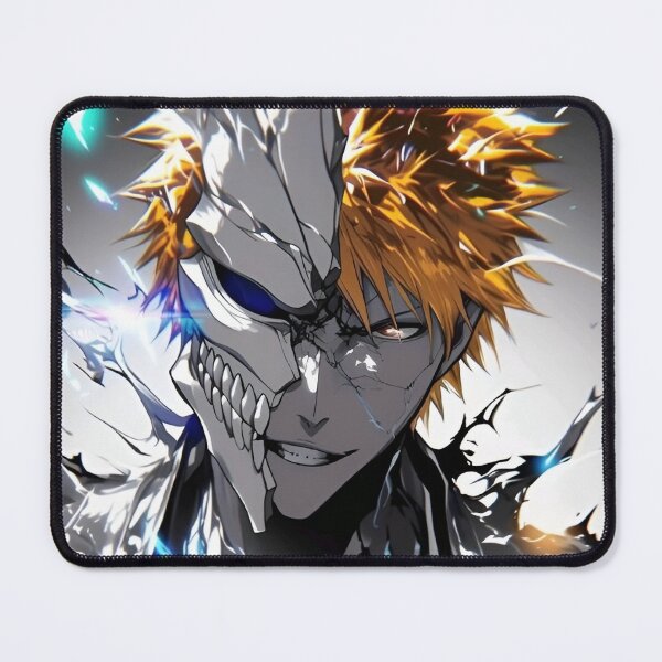 Item preview, Ichigo | Hollow Warrior Anime Transformation – Dark Spirit Mask, Epic Power Awakening Fantasy Art designed and sold by Dyan4.