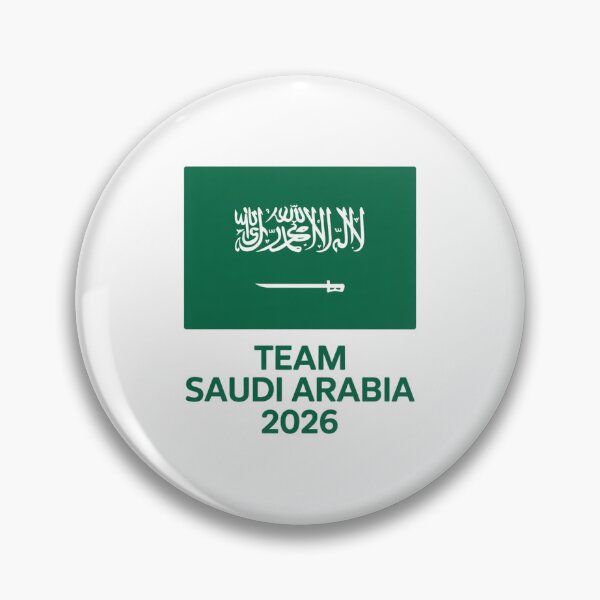 Item preview, Team Saudi Arabia 2026 Soccer Fan T-Shirt V9 designed and sold by DBWStudios.