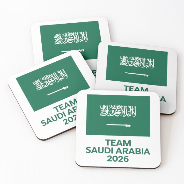 Item preview, Team Saudi Arabia 2026 Soccer Fan T-Shirt V9 designed and sold by DBWStudios.