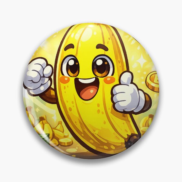 Item preview, Funny Crypto Banana Golden Coins Cartoon designed and sold by anime355.