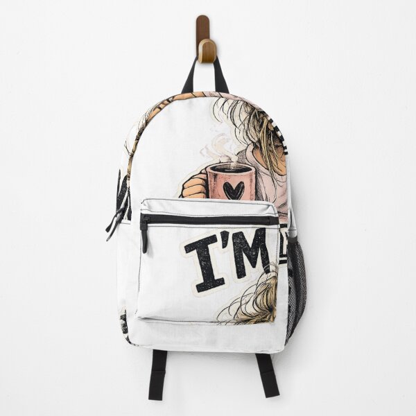 Item preview, I’m Done With People Funny Introvert Coffee Girl designed and sold by AgnesDream.