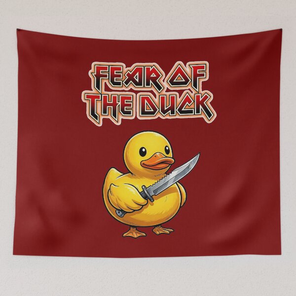Item preview, Fear of the Duck - Killer Duckling | Dark Humor designed and sold by Planet Utoppia.