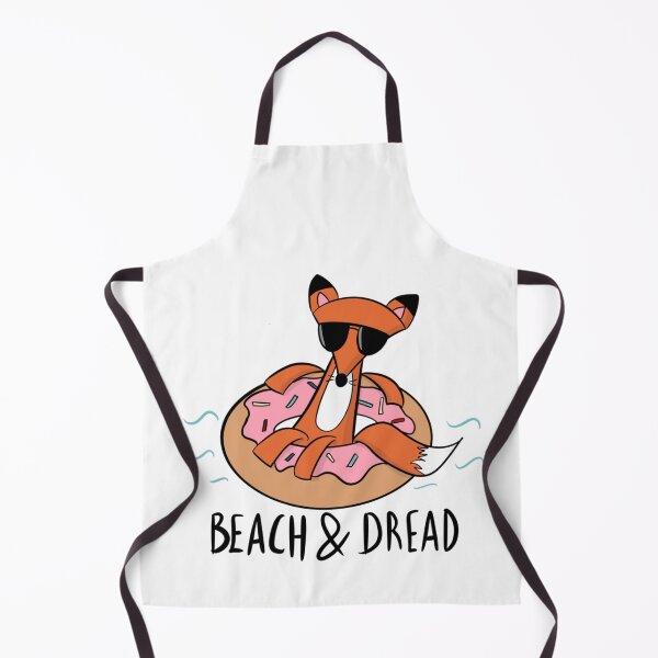 Item preview, Beach & Dread Funny Fox Donut Float Summer designed and sold by DesignFreakArt.