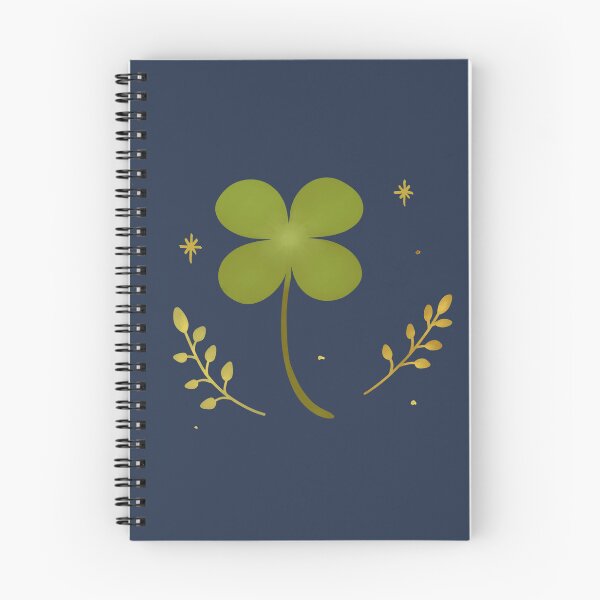 Item preview, Lucky Shamrock Folk Art Illustration designed and sold by Farnwirbel – Art.