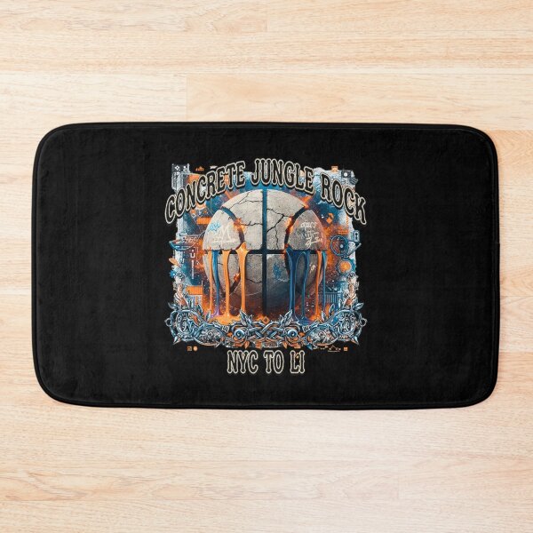 Item preview, Concrete Jungle Rock: NYC Gritty Basketball Art designed and sold by FitEnvy.