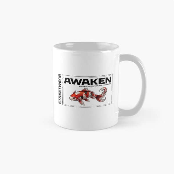 Item preview, Awaken Koi Fish — Urban Streetwear Techwear Graphic designed and sold by Colorful-Garden.
