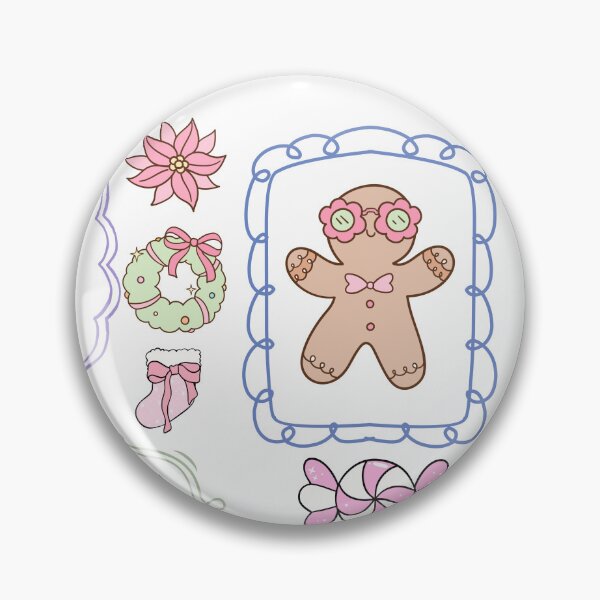 Item preview, Pastel Candy Christmas Kawaii doodle Bundle designed and sold by BritishDelights.