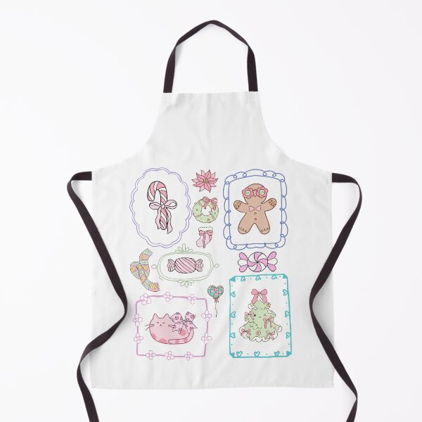 Item preview, Pastel Candy Christmas Kawaii doodle Bundle designed and sold by BritishDelights.