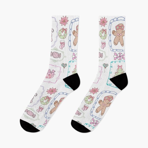 Item preview, Pastel Candy Christmas Kawaii doodle Bundle designed and sold by BritishDelights.