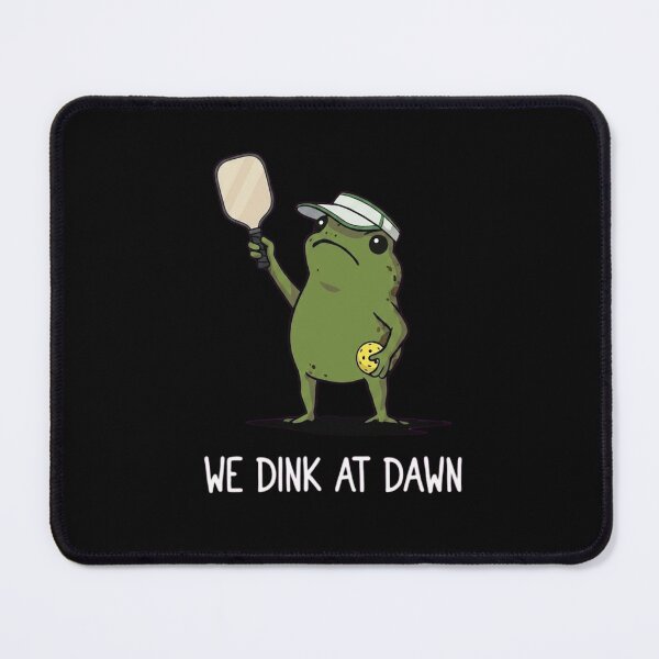 Item preview, Funny Pickleball Frog We Dink At Dawn Cute Sports Pun designed and sold by haitrieuic96.