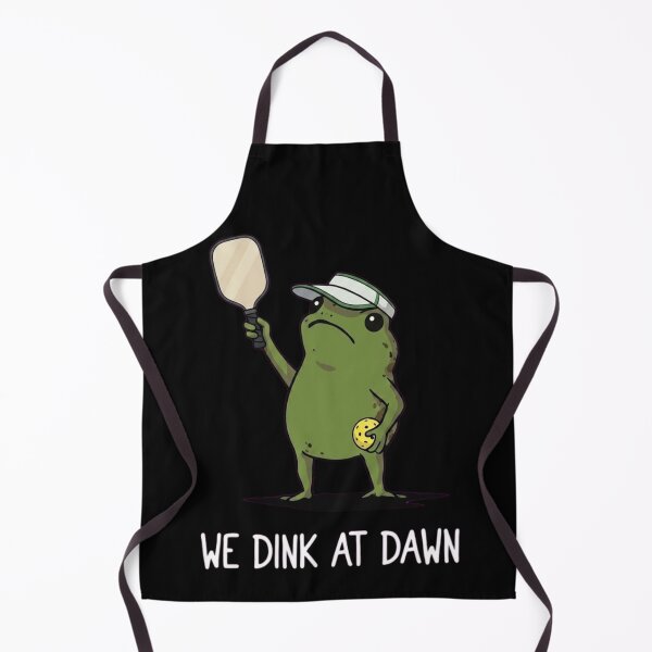 Item preview, Funny Pickleball Frog We Dink At Dawn Cute Sports Pun designed and sold by haitrieuic96.