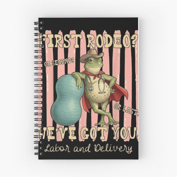 Item preview, Funny Labor and Delivery Frog Cowboy Nurse L&D Gift designed and sold by haitrieuic96.