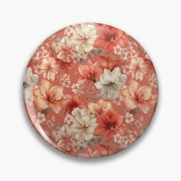 Item preview, Beautiful Amaryllis Print  - Flower Garden Pattern   - Anniversary Gifts designed and sold by RoyalStarsPatts.