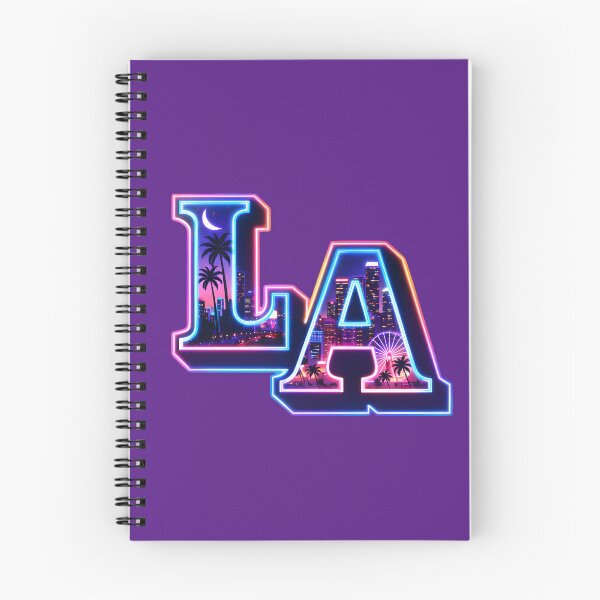 Item preview, 80s Retro Wave Style Brilliant LA Logo Artwork designed and sold by Fantabulous.