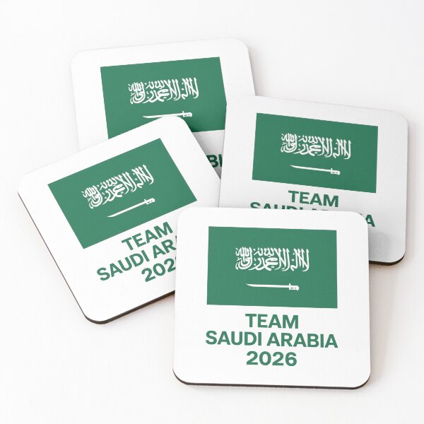 Item preview, Team Saudi Arabia 2026 Soccer Fan T-Shirt V10 designed and sold by DBWStudios.