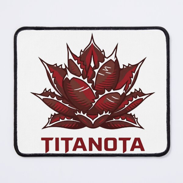 Item preview, Bold Agave Titanota Red Catweazle Botanical Vector Art designed and sold by GreenDivisionJP.