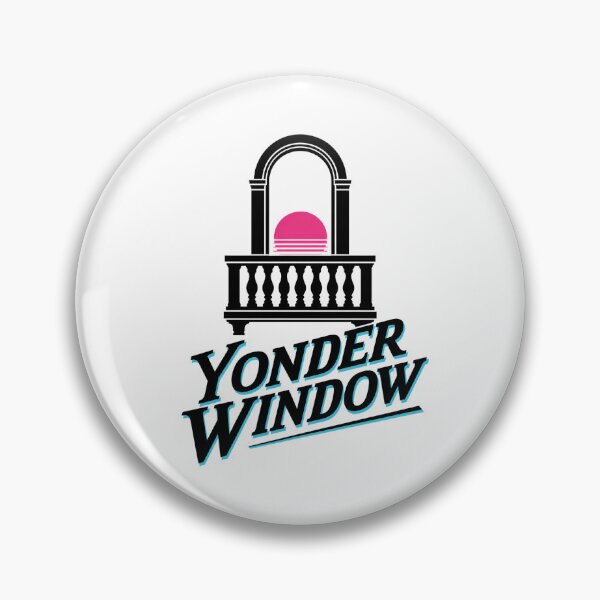 Item preview, Retrowave Yonder Window Balcony Sun Art designed and sold by Fenay Designs.