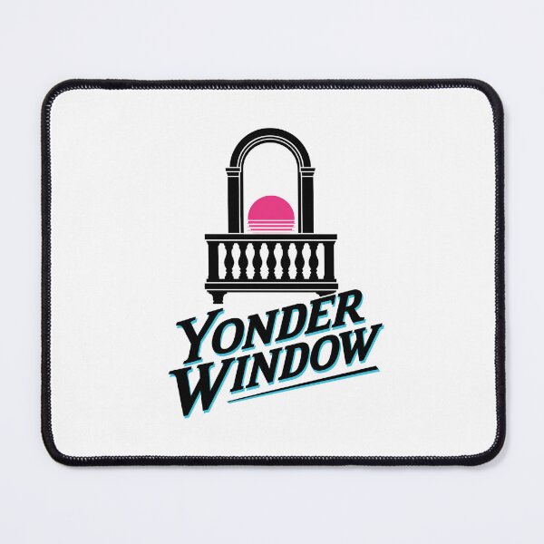 Item preview, Retrowave Yonder Window Balcony Sun Art designed and sold by Fenay Designs.