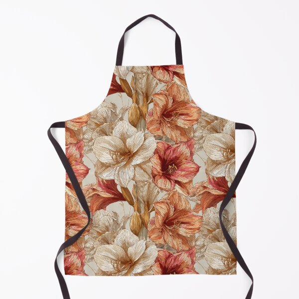 Item preview, Bold Amaryllis Flower - Tropical Flower Pattern   - Anniversary Gifts For Dad designed and sold by RoyalStarsPatts.