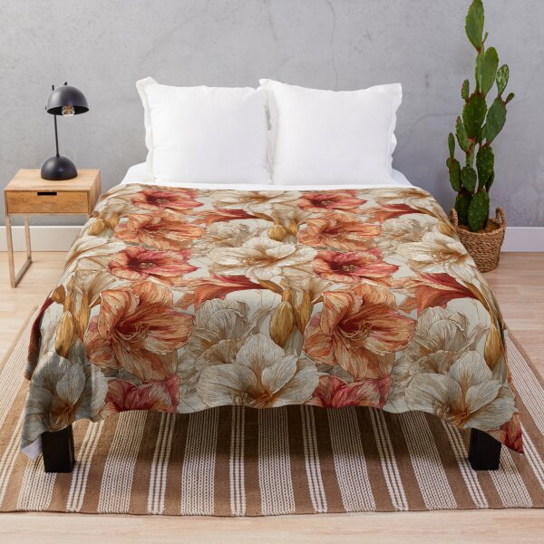Item preview, Bold Amaryllis Flower - Tropical Flower Pattern - Anniversary Gifts For Dad designed and sold by RoyalStarsPatts.