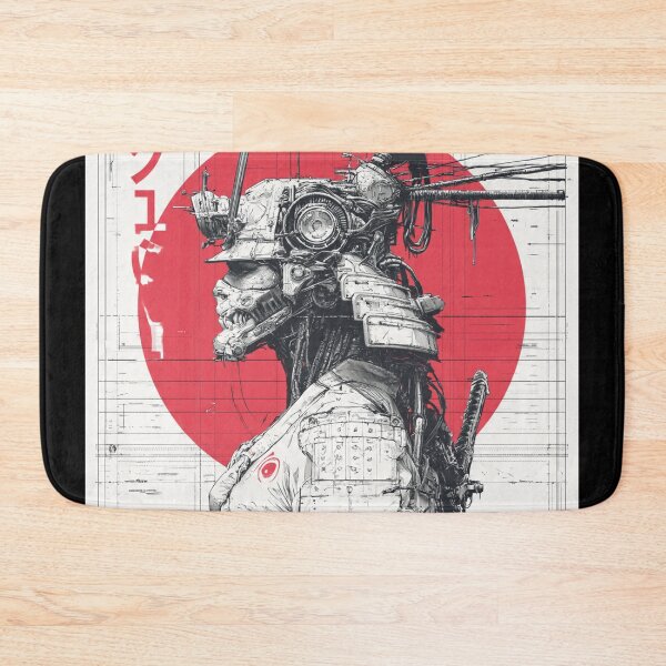 Item preview, Futuristic Cyber Samurai designed and sold by Late Theory.