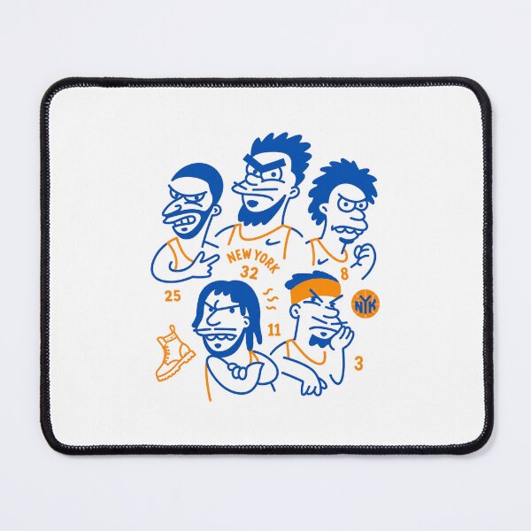 Item preview, Ny Knicks Jalen Brunson julius randle og Anunoby donte divincenzo Josh Hart designed and sold by NBHamRadio.