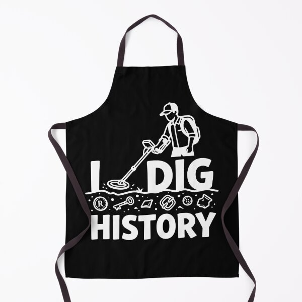 Item preview, I Dig History | Funny Metal Detecting Gift - white designed and sold by Sekla-Studio.