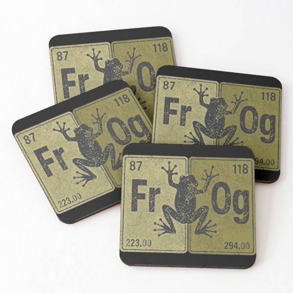 Item preview, Funny Frog Periodic Table Chemistry Science Pun Vintage Art designed and sold by haitrieuic96.