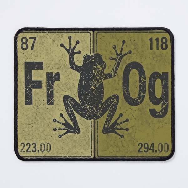 Item preview, Funny Frog Periodic Table Chemistry Science Pun Vintage Art designed and sold by haitrieuic96.