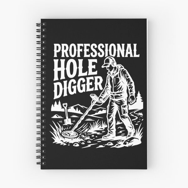 Item preview, Professional Hole Digger | Funny Metal Detecting Gift - White designed and sold by Sekla-Studio.