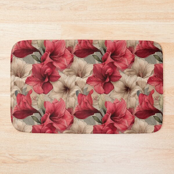 Item preview, Minimalistic Amaryllis Texture  - Botanical Garden Pattern   - Anniversary Gifts For Her designed and sold by RoyalStarsPatts.