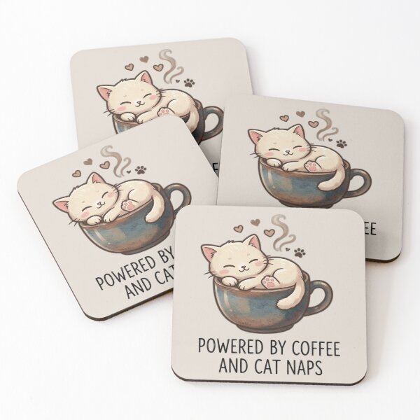 Item preview, Cute Kawaii Cat in Coffee Cup Funny Cat Lover Coffee Aesthetic designed and sold by CrazyMomCats.