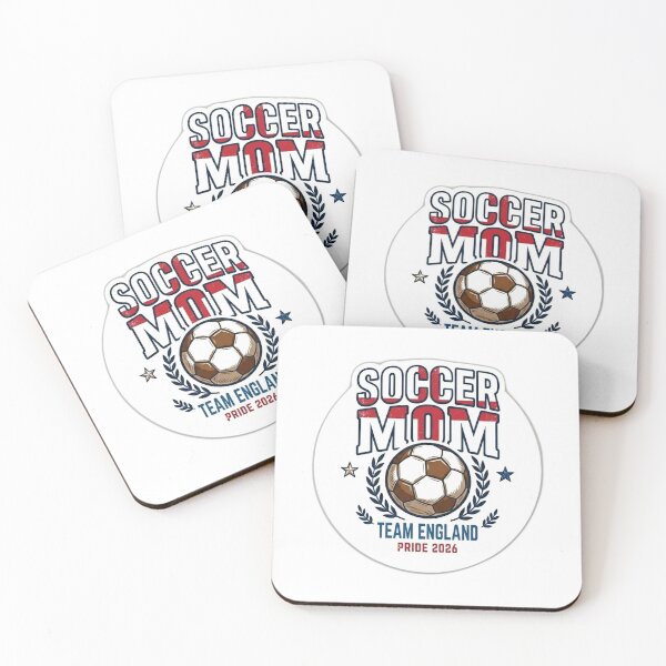 Item preview, Vintage England Soccer Mom Retro English Flag Football Fan designed and sold by Fatomfatom.