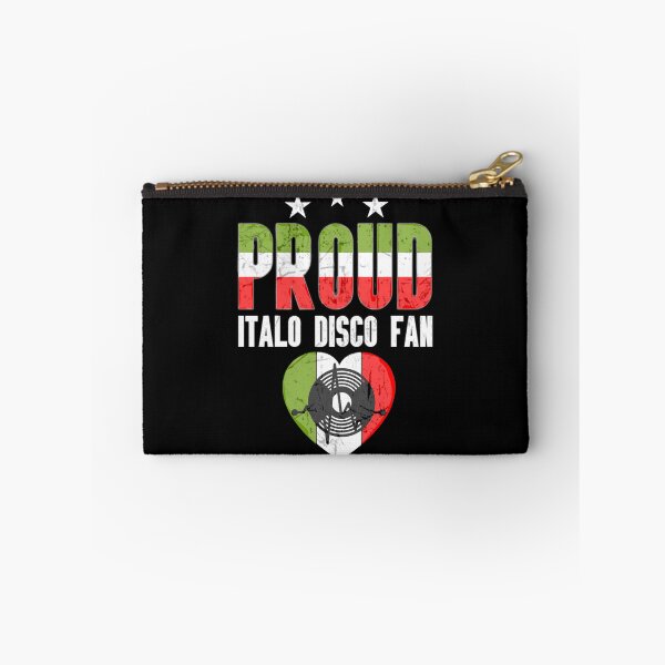 Item preview, Proud Italo Disco Fan Distressed Retro 80s Music Design designed and sold by Graphroad.