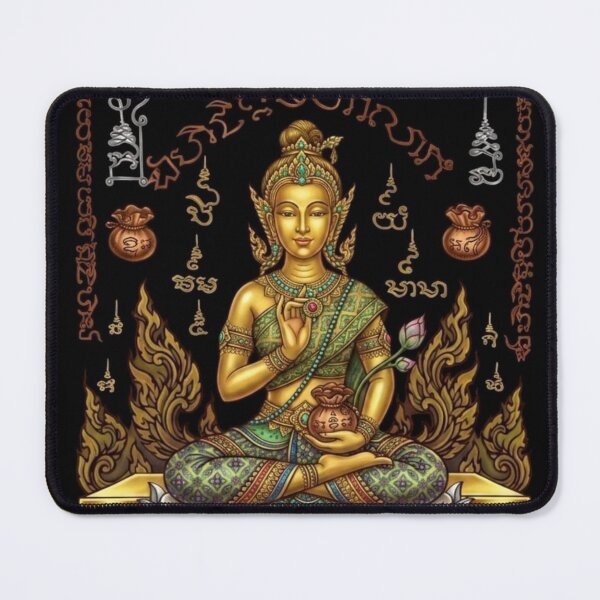 Item preview, Nang Kwak: Goddess of Wealth and Prosperity Thai Art designed and sold by Danmaha.