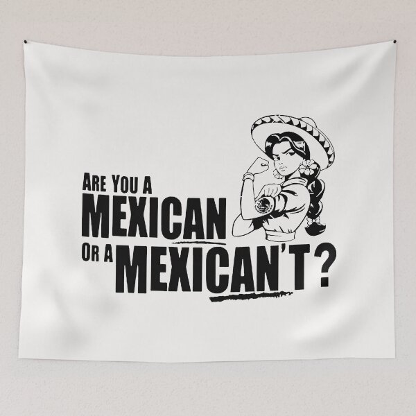 Item preview, Are You Mexican; designed and sold by StickerApe.