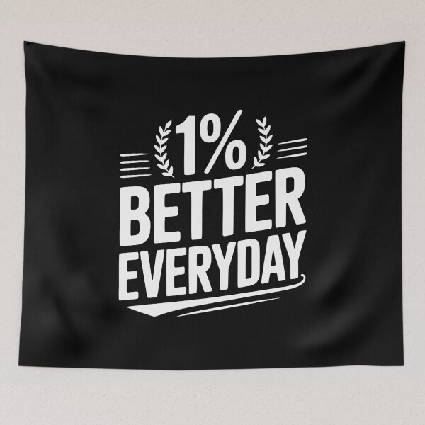 Item preview, 1% Better Everyday designed and sold by Frank Ring.