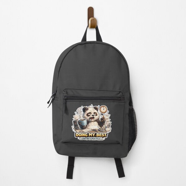 Item preview, Doing My Best (Unfortunately) Panda – Funny Exhausted Panda Meme designed and sold by lazygum.