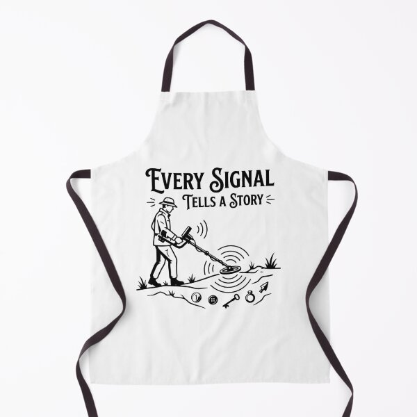 Item preview, Every Signal Tells a Story | Metal Detecting Treasure Hunter Gift designed and sold by Sekla-Studio.