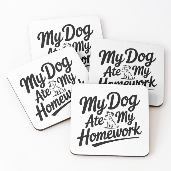 Item preview, My Dog Ate My Homework designed and sold by Frank Ring.