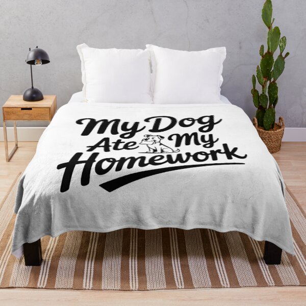 Item preview, My Dog Ate My Homework designed and sold by Frank Ring.