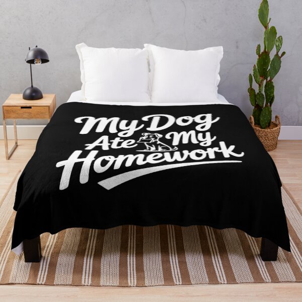Item preview, My Dog Ate My Homework designed and sold by Frank Ring.