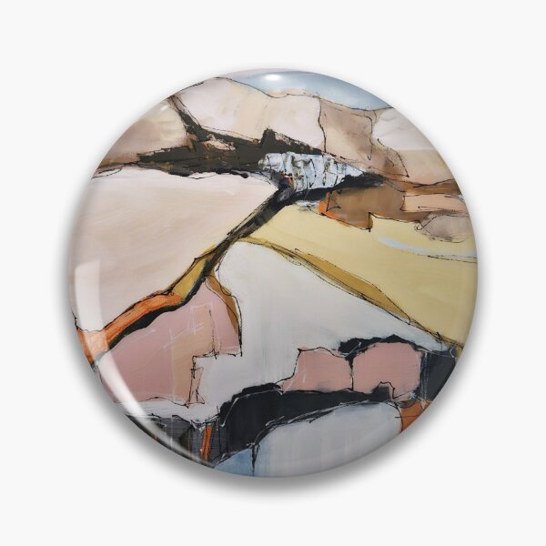 Item preview, Abstract Colorful Landscape Western Contemporary designed and sold by BuckaBaby.