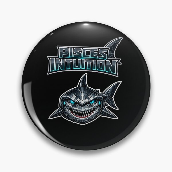 Item preview, PISCES INTUITION – Cyber Shark Zodiac Design designed and sold by Synthos1978.