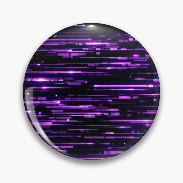 Item preview, Neon Purple Digital Glitch Stream designed and sold by Owcomm.